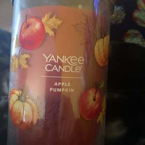 Yankee Candle Spiced Pumpkin Scented, Classic 22oz Large Tumbler 2-Wick Aromathe